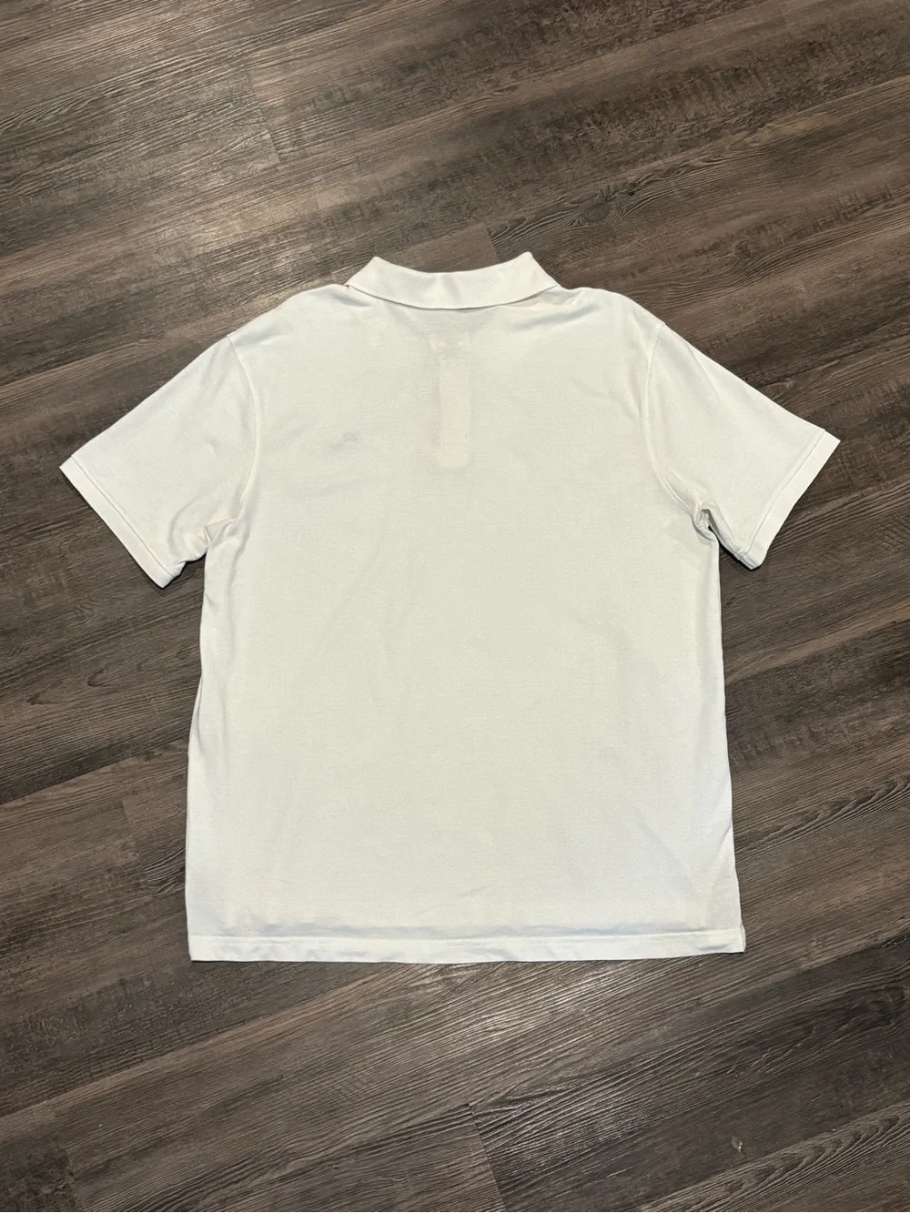 Rocawear White Polo with Navy Logo Accent